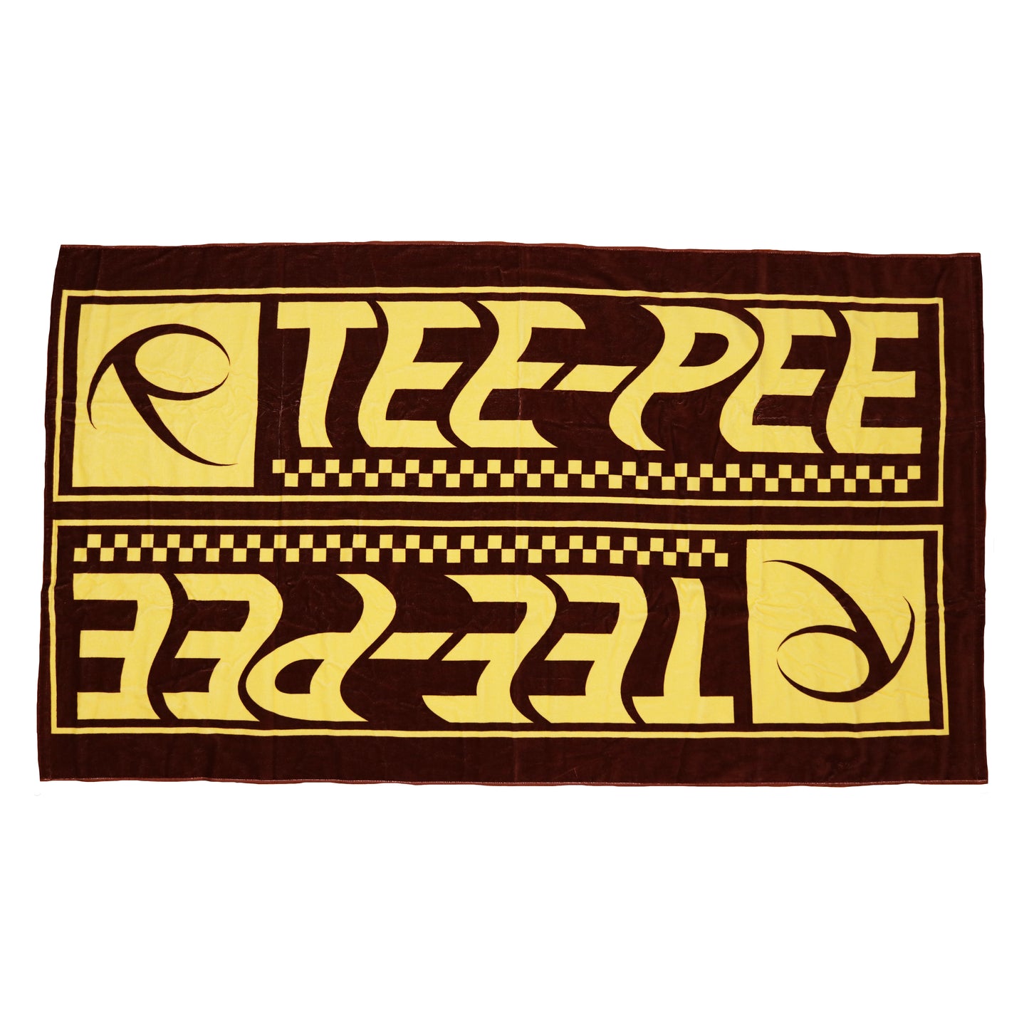 Flow Block Beach Towel