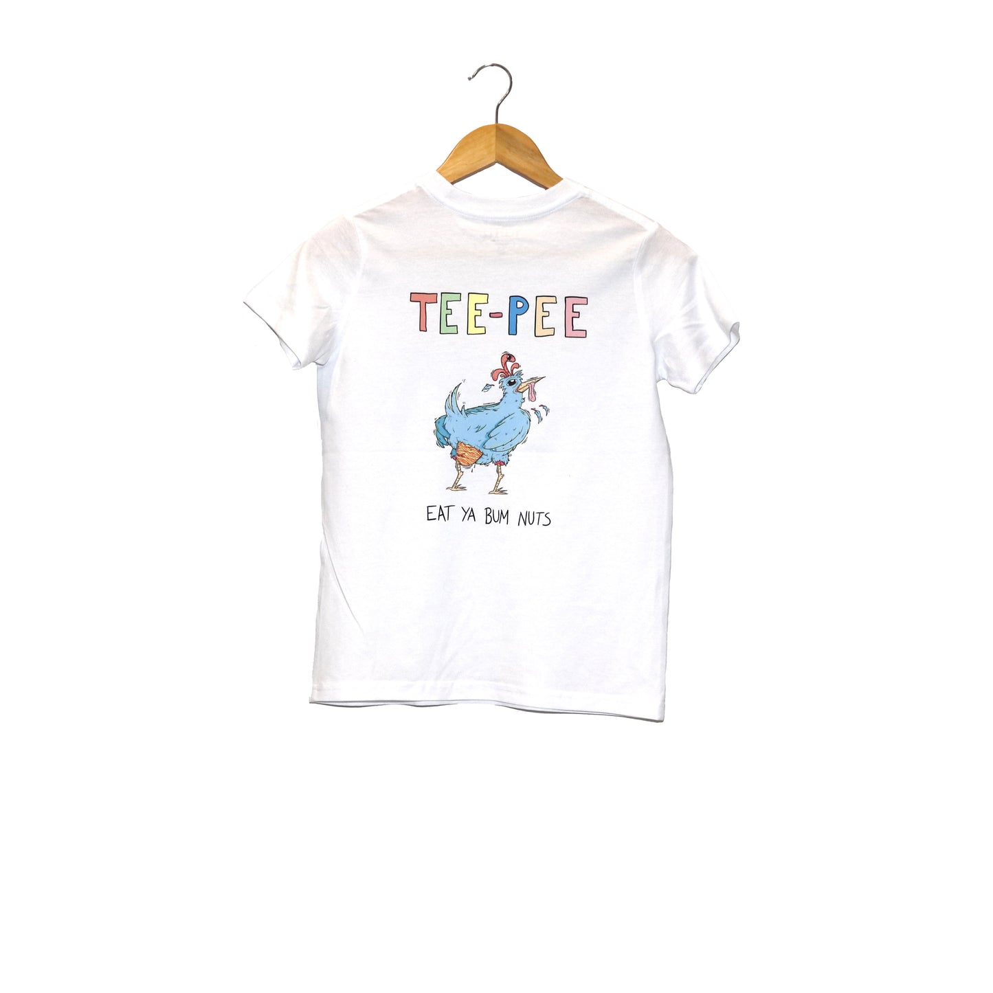 Bum-Nuts Tee Youth - White