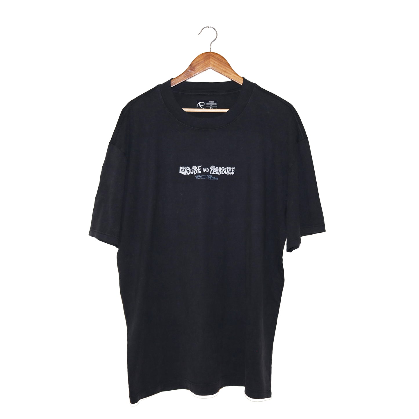Leisure Tee - Stonewash Black