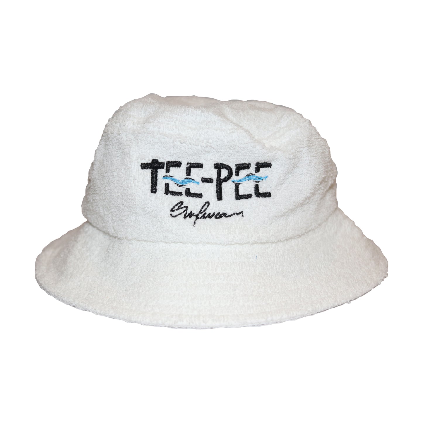 Message Bucket Hat - White