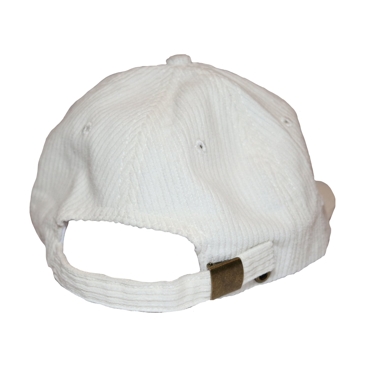 Message White Corduroy 6 Panel