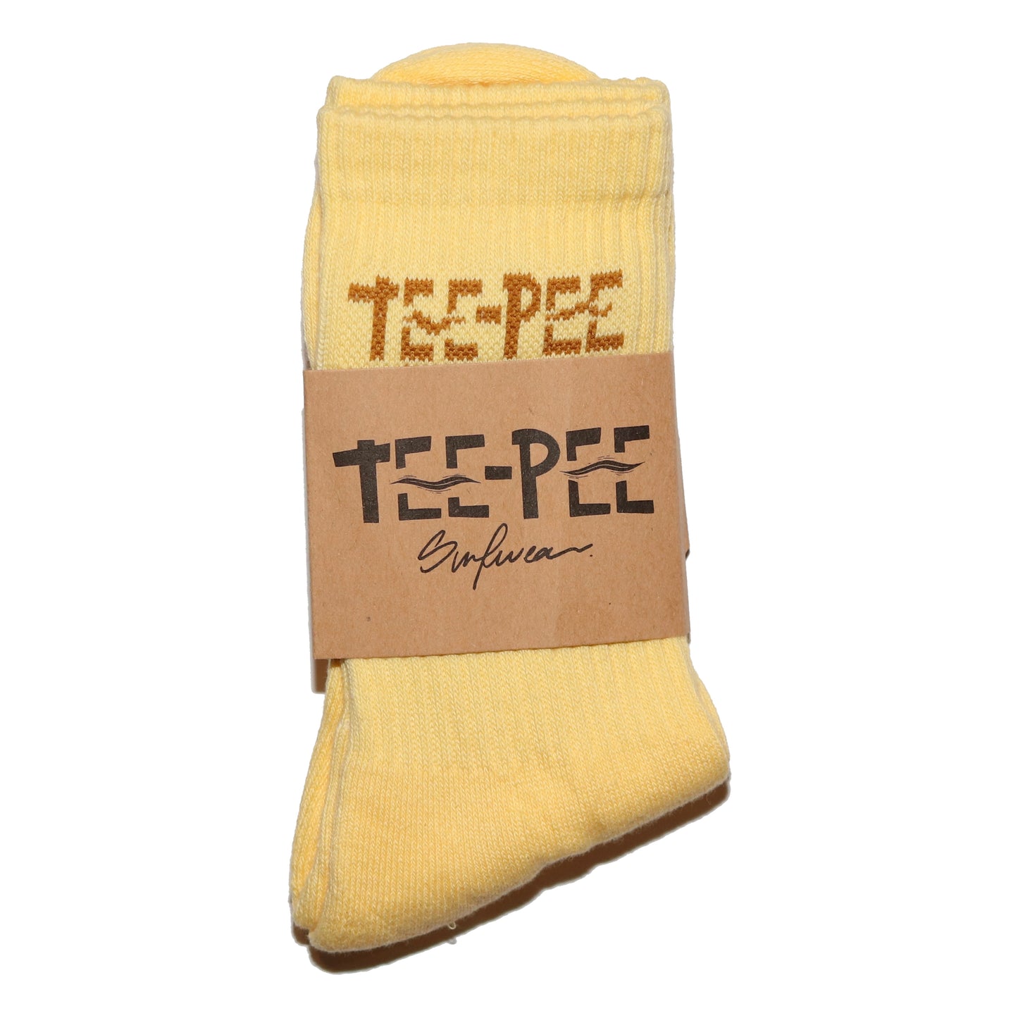 Message Sock - Butter