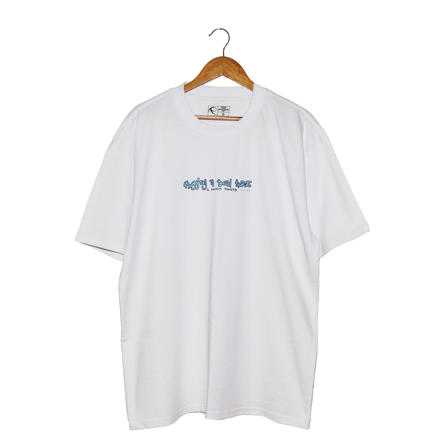 Proverb Tee - White