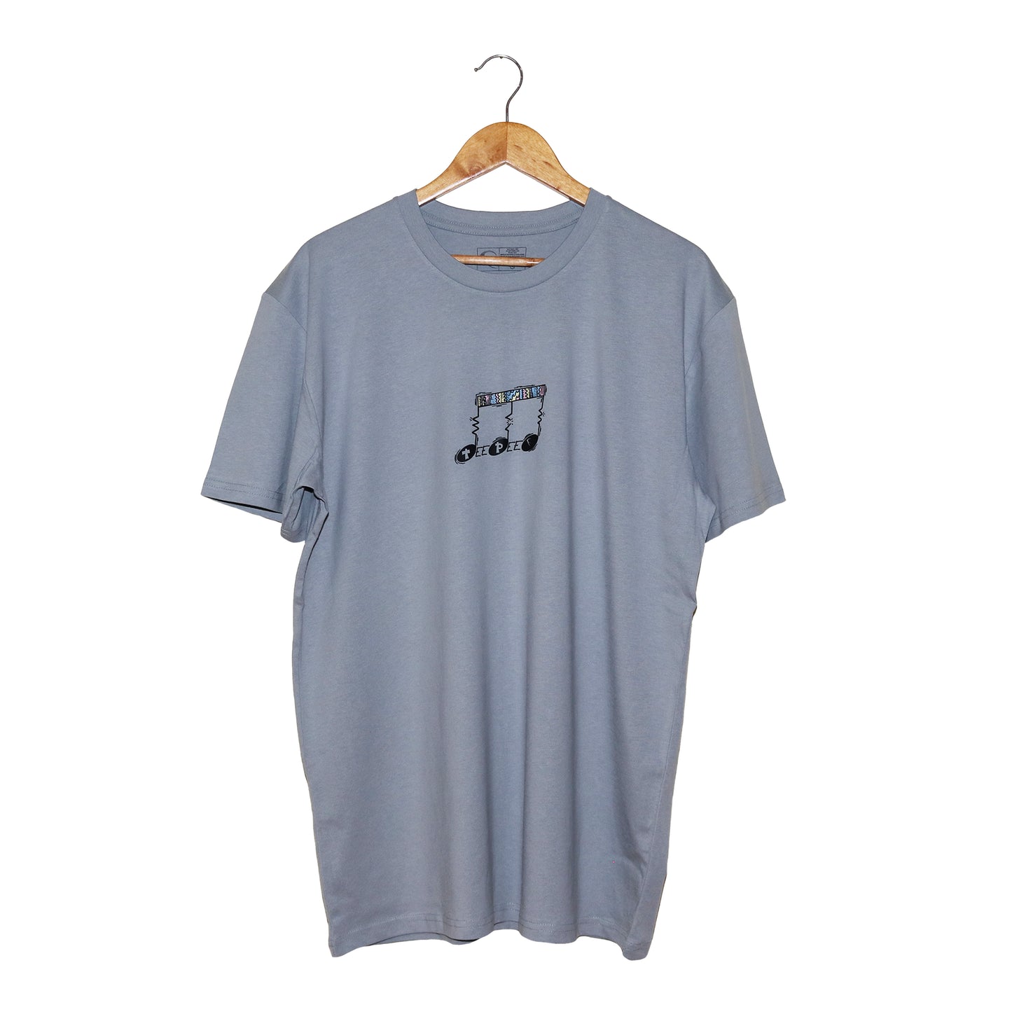 Record Tee - Smoke