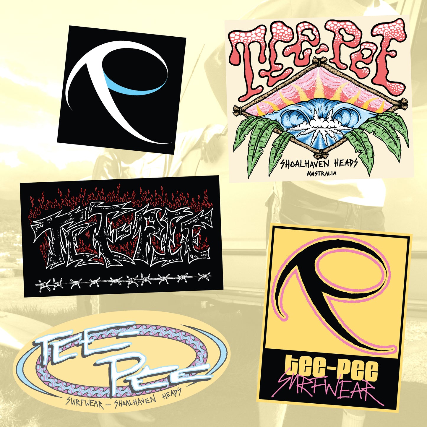 Sticker Pack - Yellow