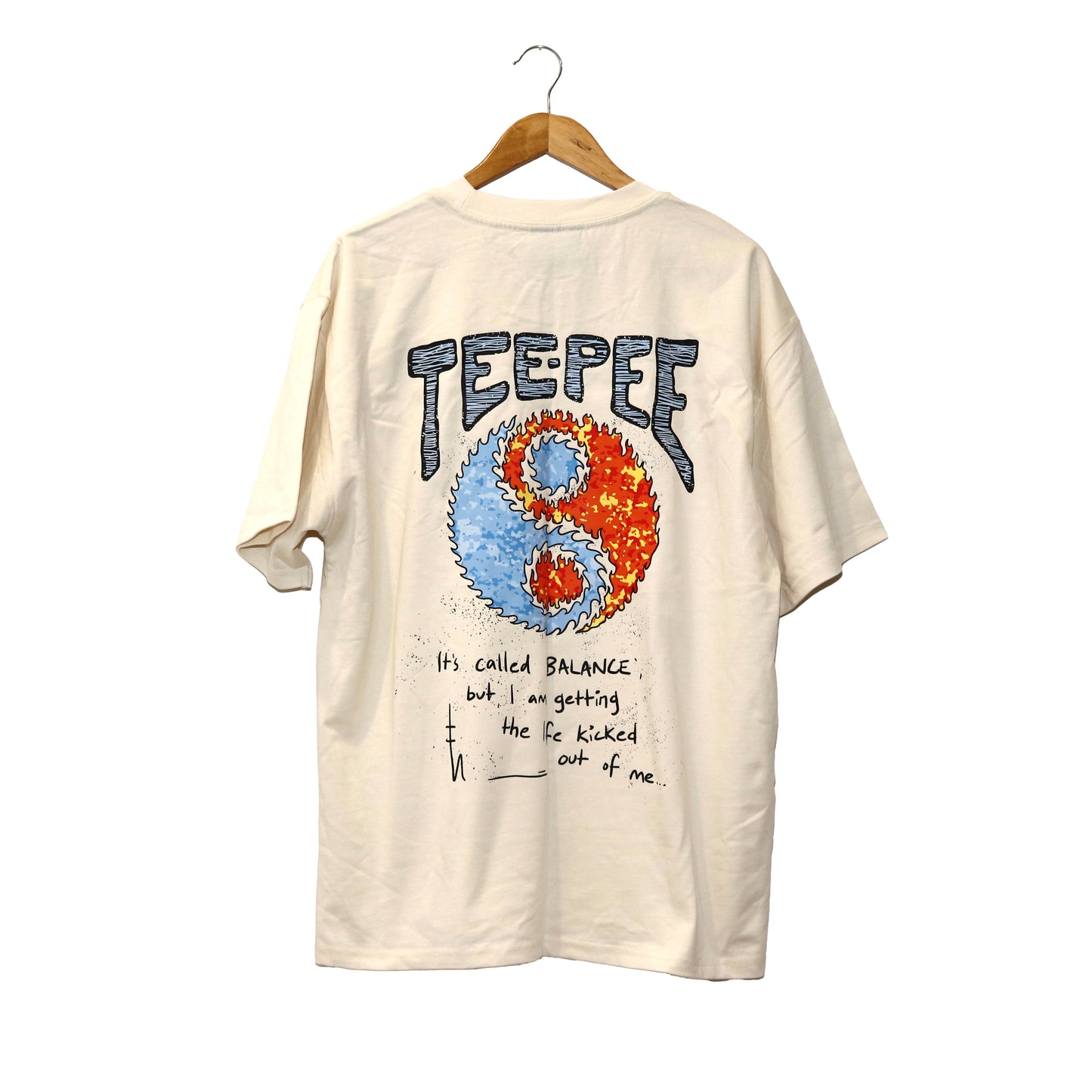 Balance Tee - Biscuit
