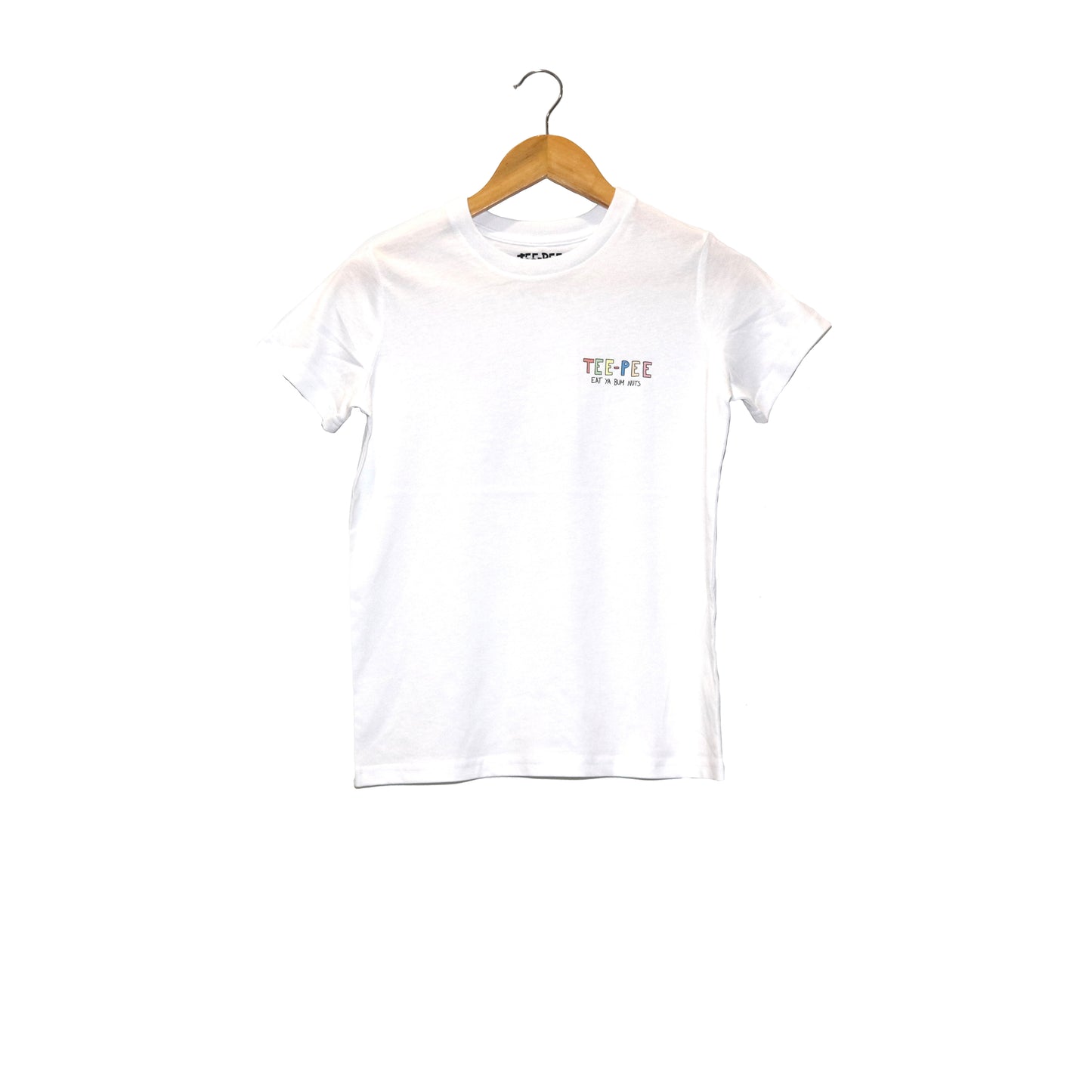 Bum-Nuts Tee Youth - White