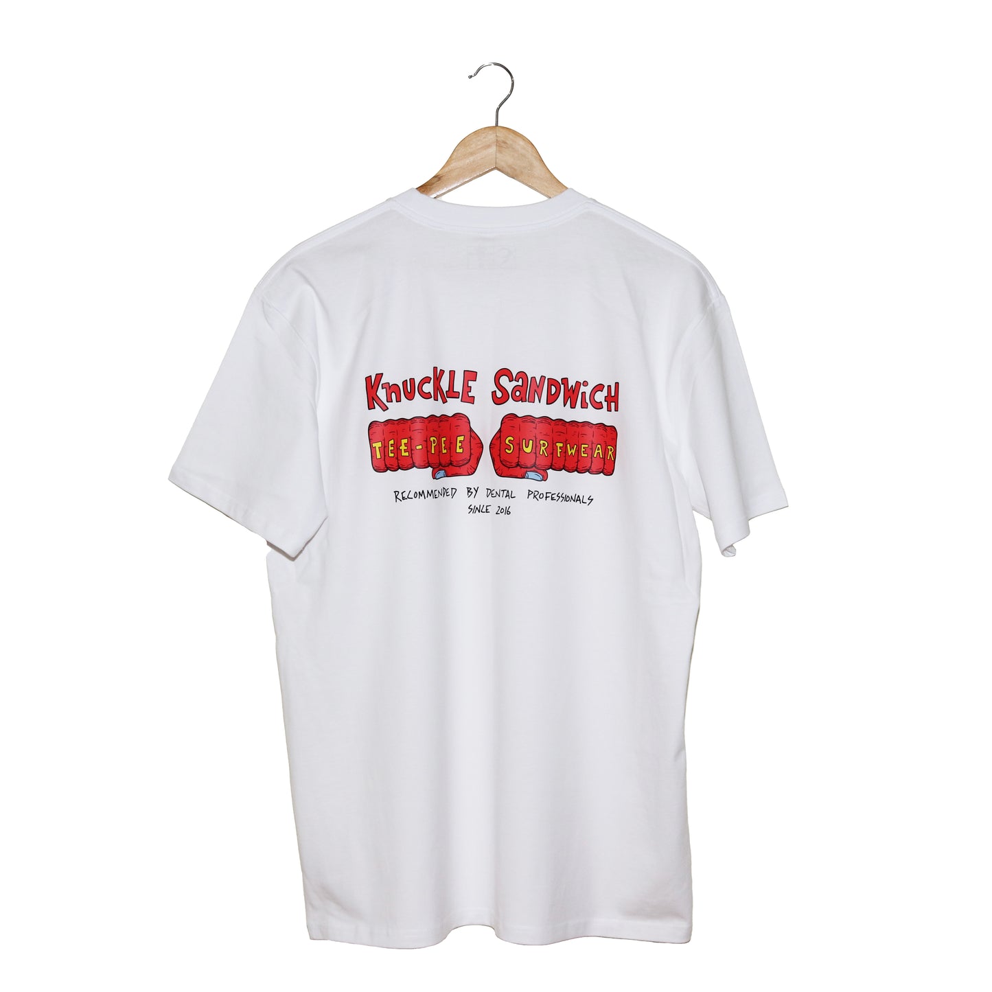 Knuckle Sandwich Tee - White