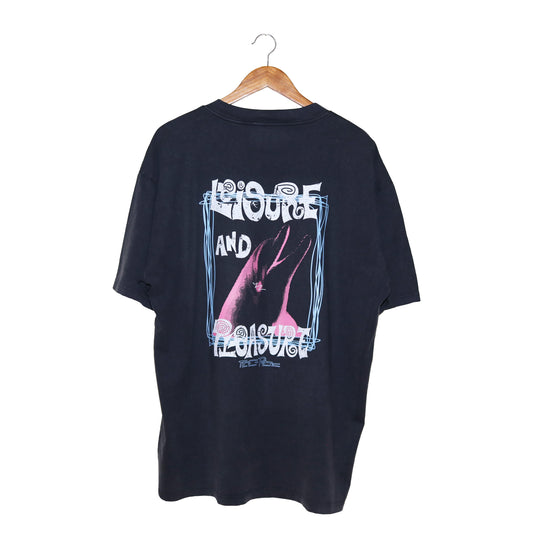 Leisure Tee - Stonewash Black