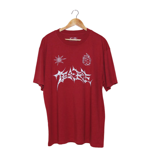 Luck Tee - Washed Wine