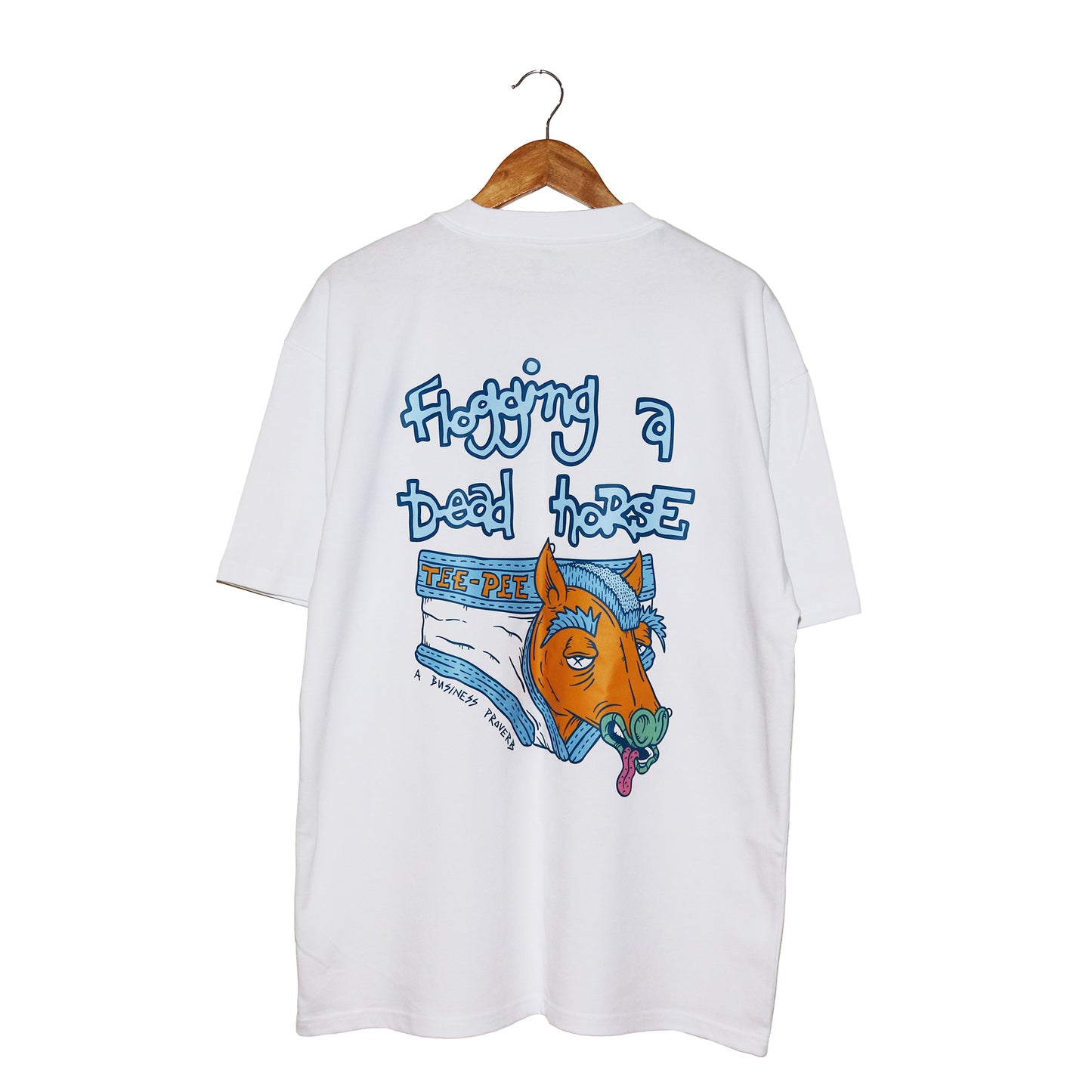 Proverb Tee - White