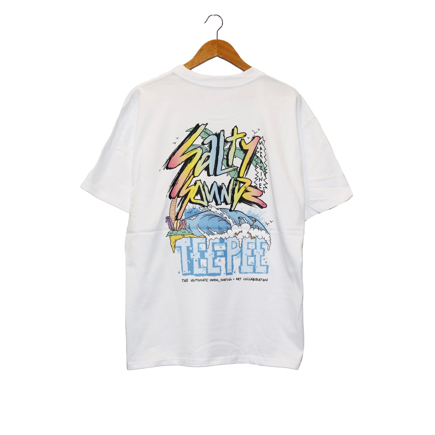 SALTY SOUNDZ X TEE-PEE SURF Collaboration Tee