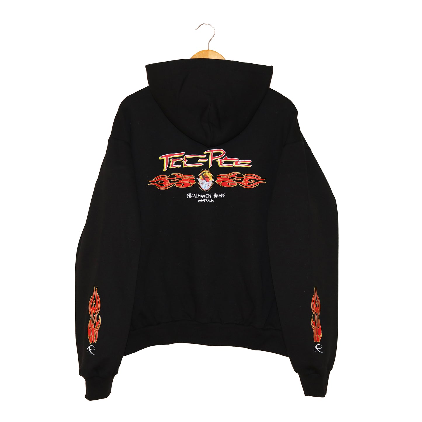 Tidal Hood Cropped - Black