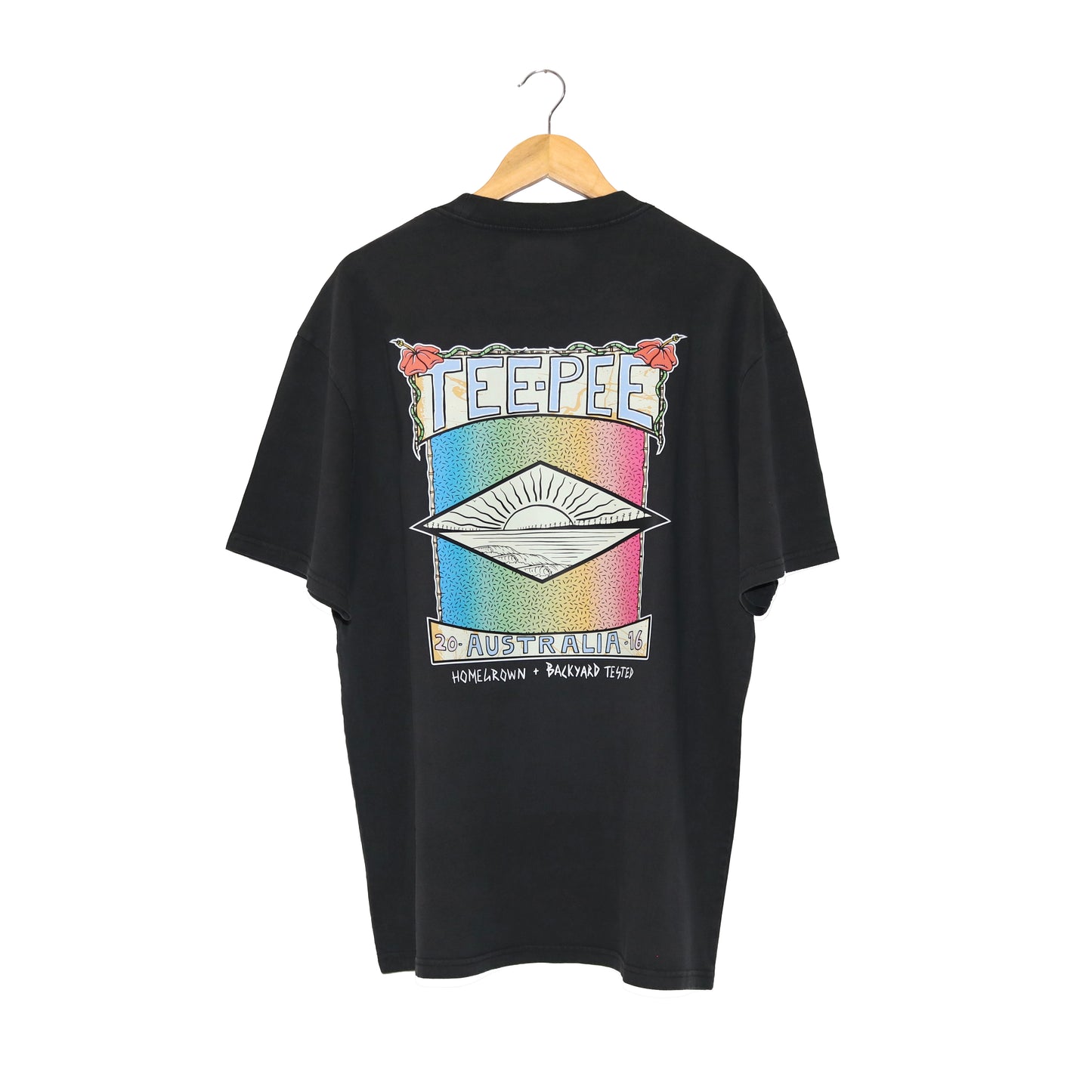 Trophy Tee - Washed Black