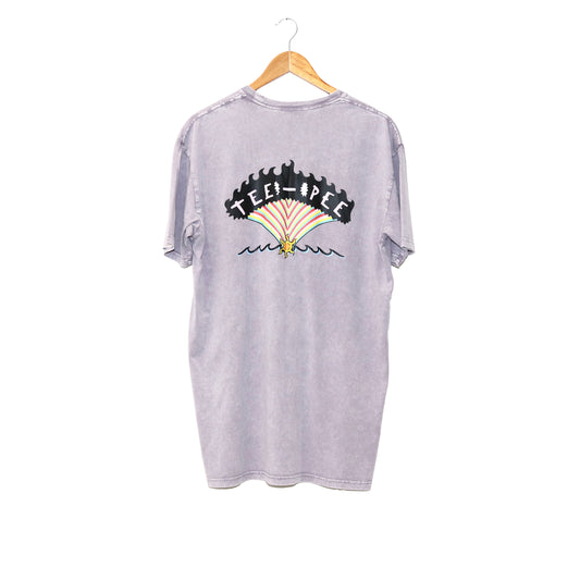 Walrus Tee - Stonewash Orchid