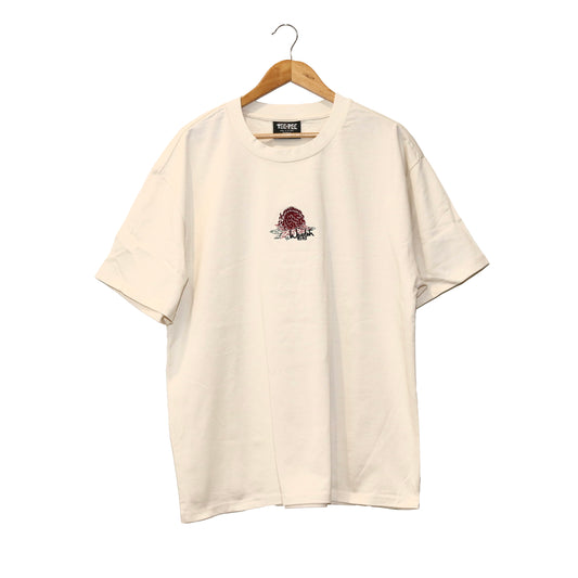 Waratah Tee - Biscuit